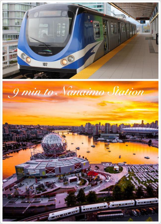 Rare Find Exquisitely New Quiet & Safe Skytrain Home 밴쿠버 외부 사진